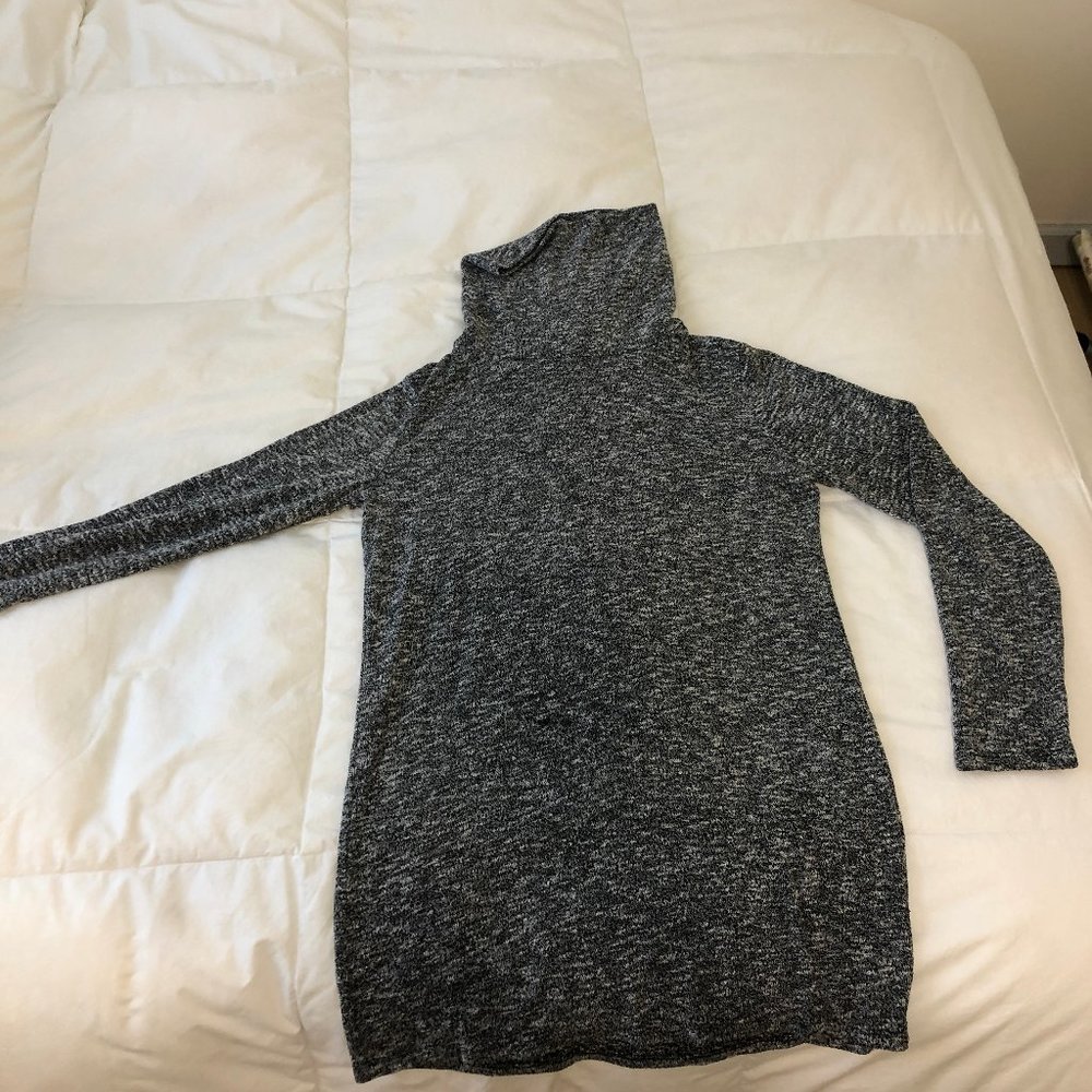 light, flowy turtleneck